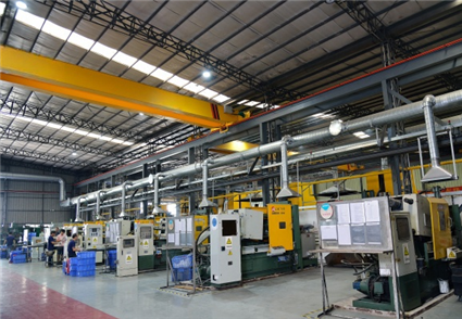 锌合金压铸车间