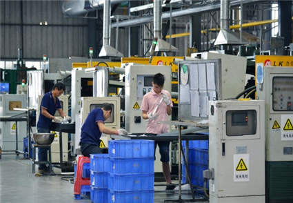 锌合金压铸车间2